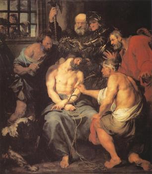 Anthony Van Dyck : Crowning with Thorns